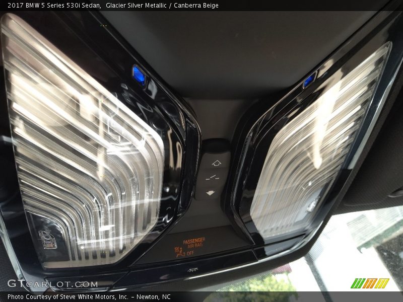 Glacier Silver Metallic / Canberra Beige 2017 BMW 5 Series 530i Sedan