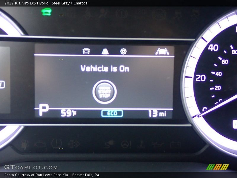 Steel Gray / Charcoal 2022 Kia Niro LXS Hybrid