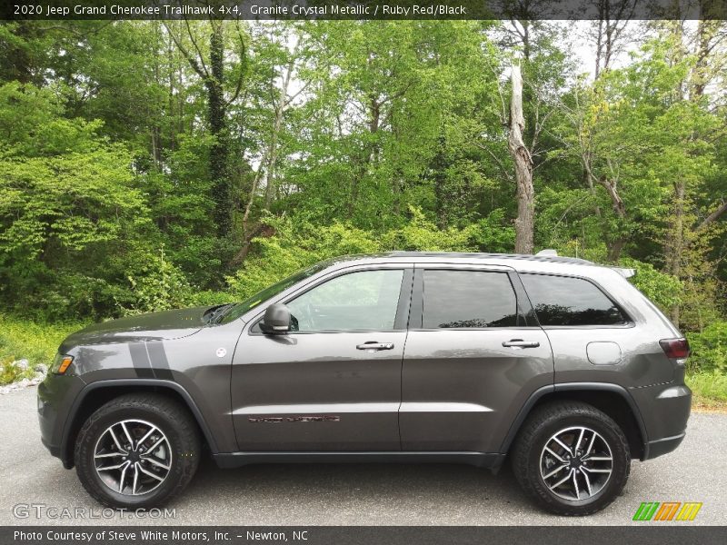 Granite Crystal Metallic / Ruby Red/Black 2020 Jeep Grand Cherokee Trailhawk 4x4