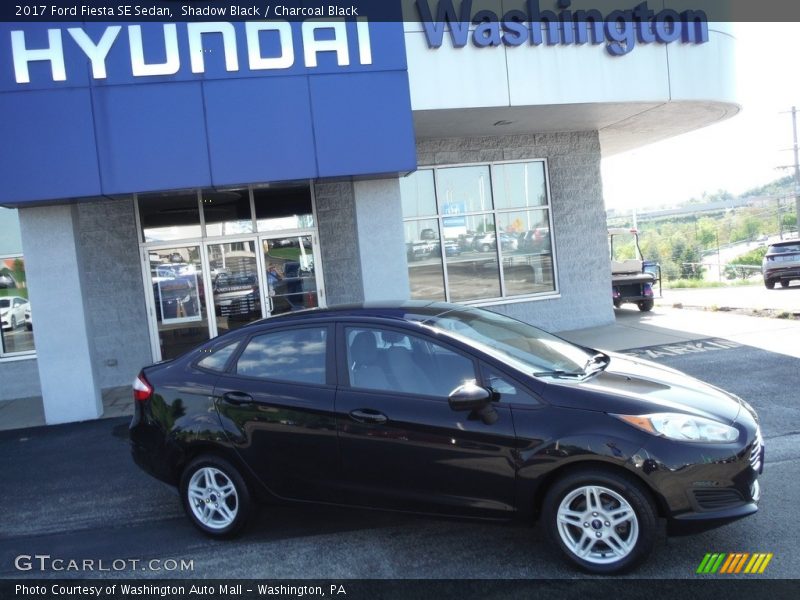 Shadow Black / Charcoal Black 2017 Ford Fiesta SE Sedan