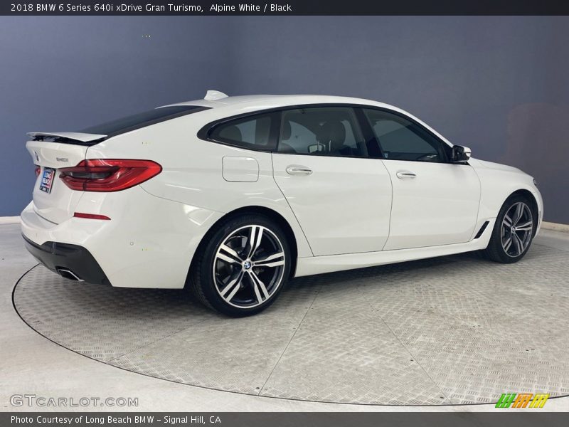 Alpine White / Black 2018 BMW 6 Series 640i xDrive Gran Turismo