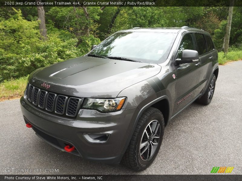 Granite Crystal Metallic / Ruby Red/Black 2020 Jeep Grand Cherokee Trailhawk 4x4