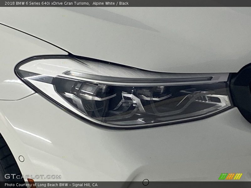 Alpine White / Black 2018 BMW 6 Series 640i xDrive Gran Turismo