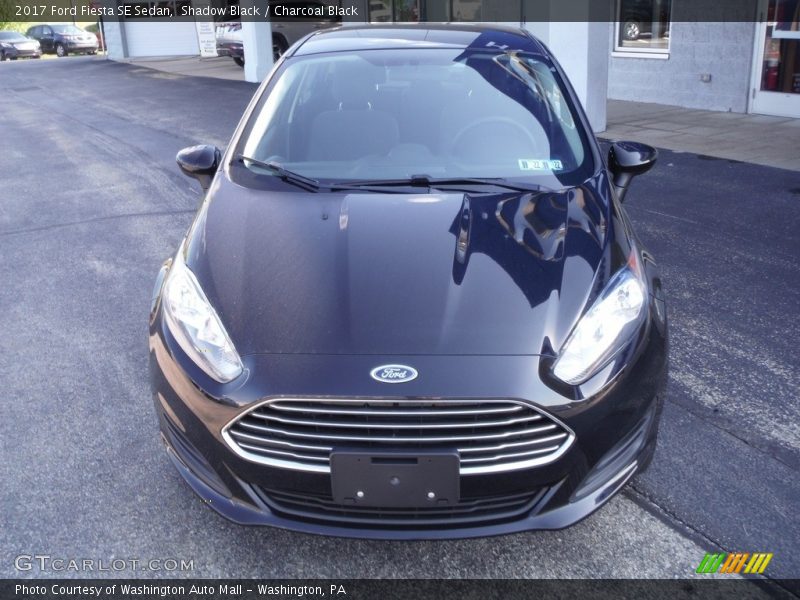 Shadow Black / Charcoal Black 2017 Ford Fiesta SE Sedan
