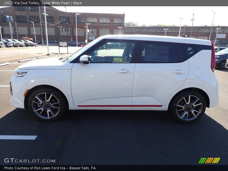 Snow White Pearl / Black 2022 Kia Soul Turbo