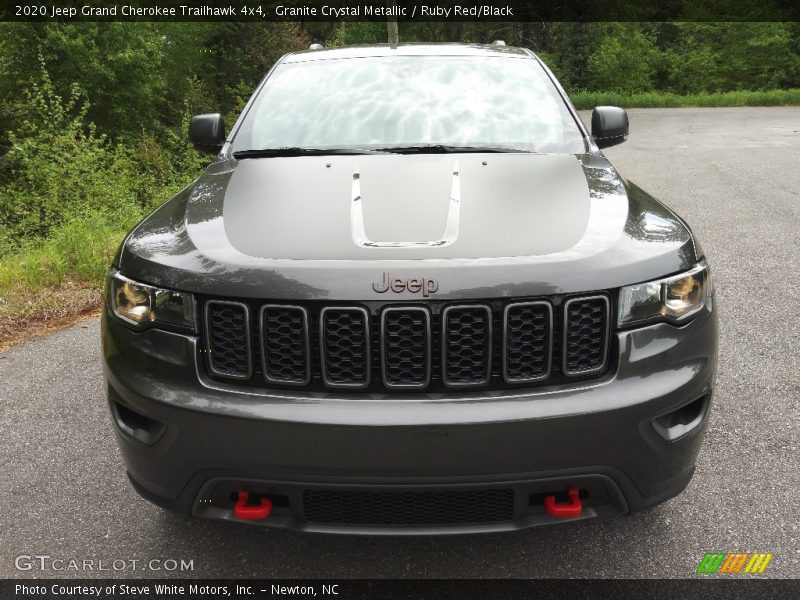 Granite Crystal Metallic / Ruby Red/Black 2020 Jeep Grand Cherokee Trailhawk 4x4