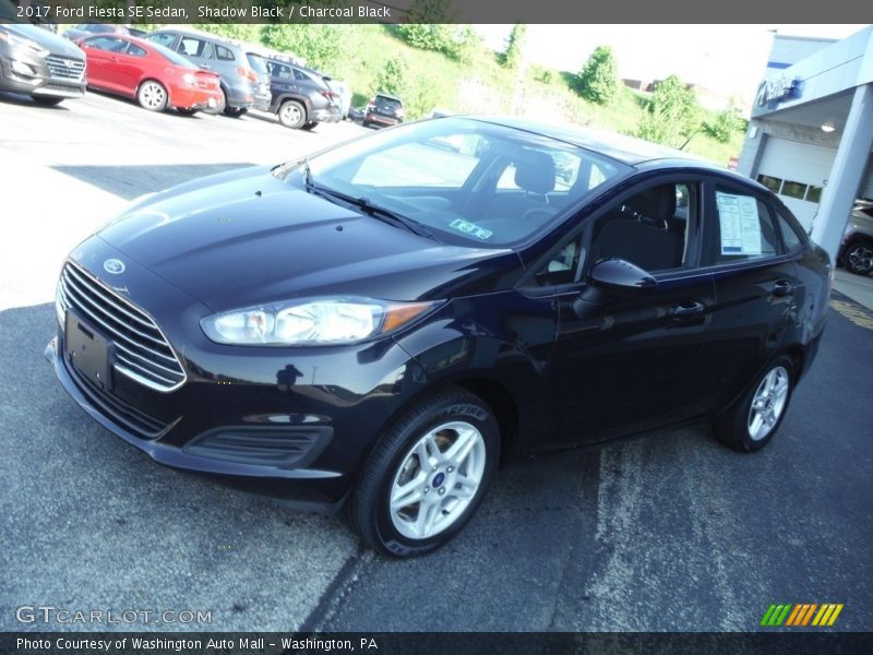 Shadow Black / Charcoal Black 2017 Ford Fiesta SE Sedan