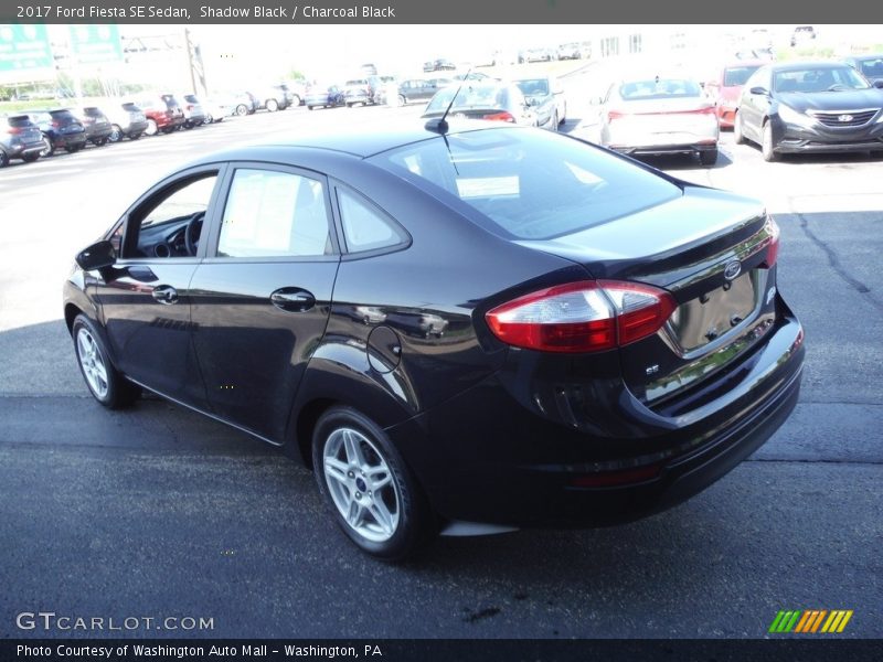 Shadow Black / Charcoal Black 2017 Ford Fiesta SE Sedan