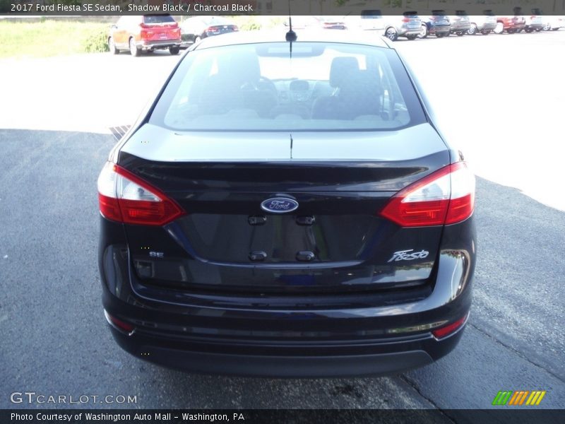 Shadow Black / Charcoal Black 2017 Ford Fiesta SE Sedan