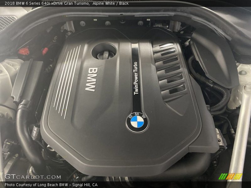 Alpine White / Black 2018 BMW 6 Series 640i xDrive Gran Turismo