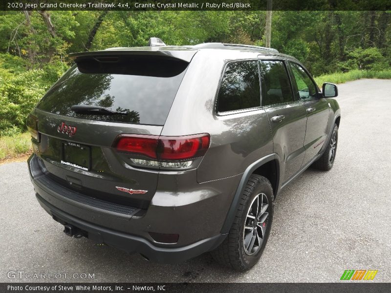 Granite Crystal Metallic / Ruby Red/Black 2020 Jeep Grand Cherokee Trailhawk 4x4