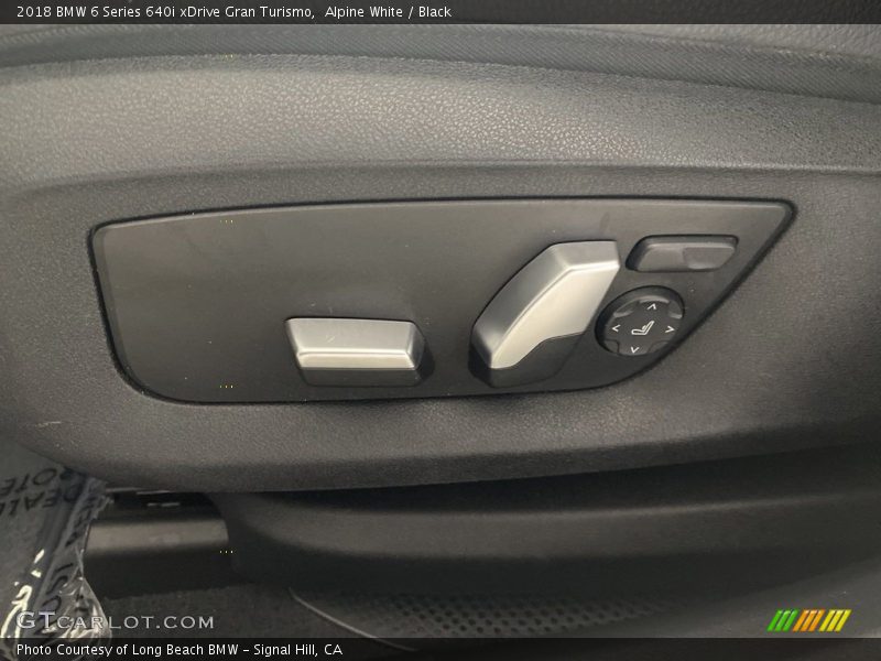 Alpine White / Black 2018 BMW 6 Series 640i xDrive Gran Turismo