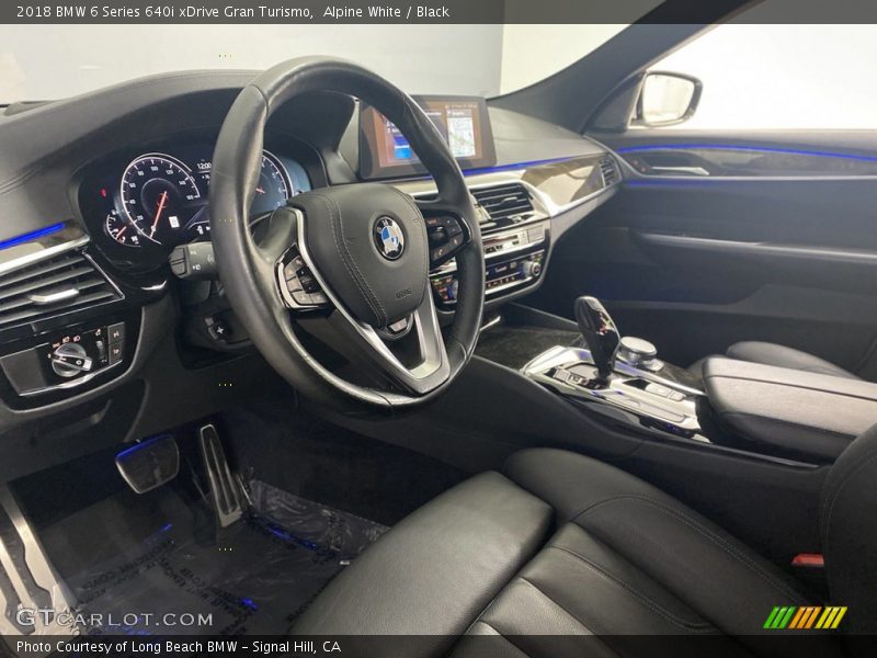 Alpine White / Black 2018 BMW 6 Series 640i xDrive Gran Turismo