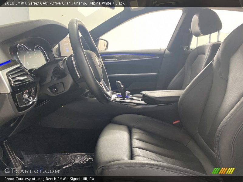 Alpine White / Black 2018 BMW 6 Series 640i xDrive Gran Turismo