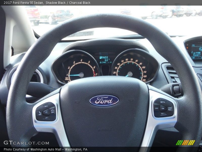 Shadow Black / Charcoal Black 2017 Ford Fiesta SE Sedan