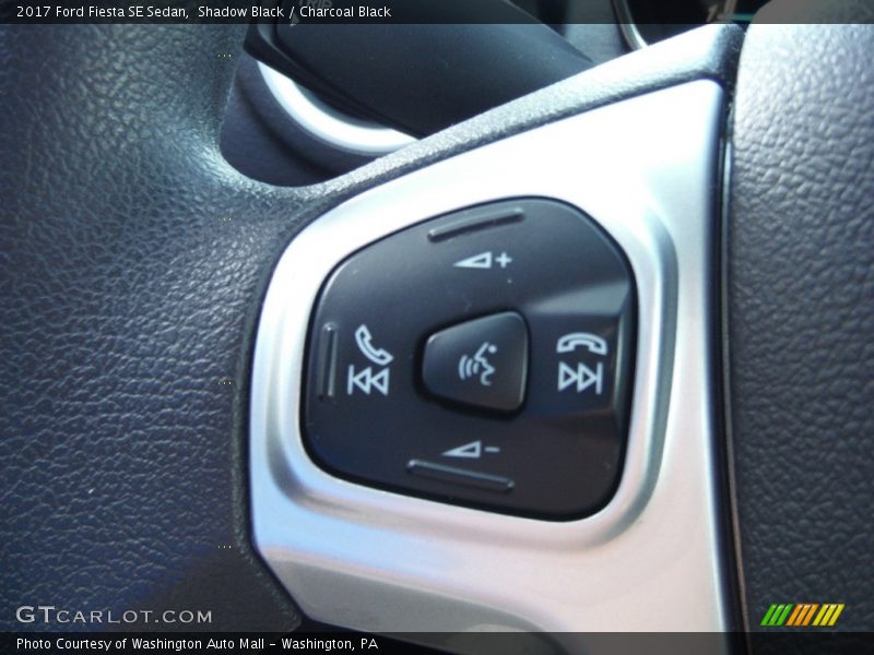 Shadow Black / Charcoal Black 2017 Ford Fiesta SE Sedan