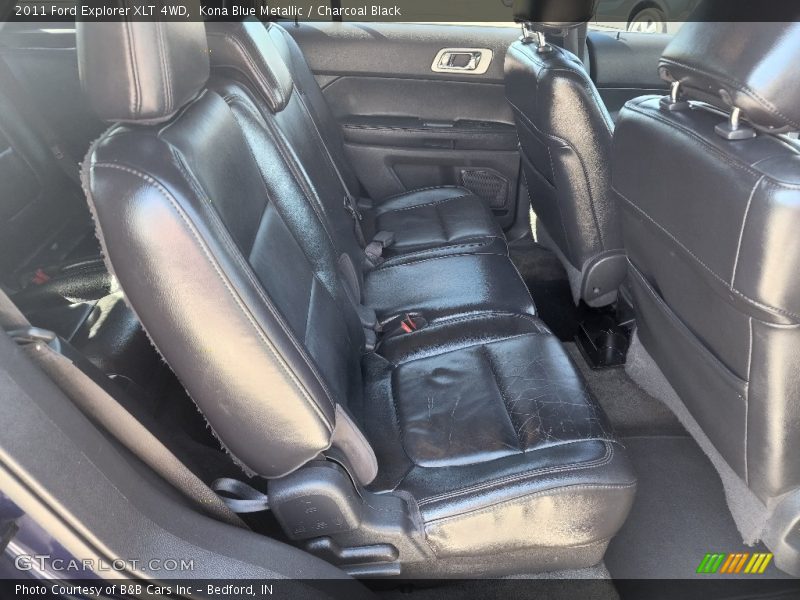 Kona Blue Metallic / Charcoal Black 2011 Ford Explorer XLT 4WD