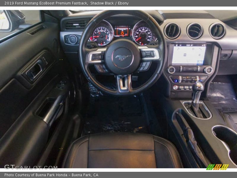 Shadow Black / Ebony 2019 Ford Mustang EcoBoost Premium Fastback