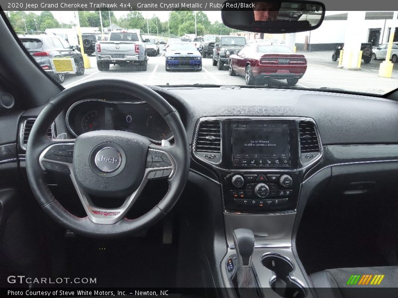 Granite Crystal Metallic / Ruby Red/Black 2020 Jeep Grand Cherokee Trailhawk 4x4
