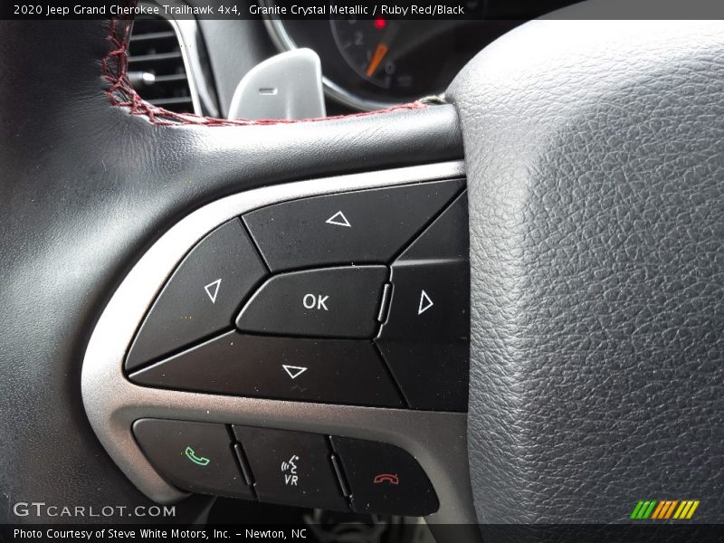Granite Crystal Metallic / Ruby Red/Black 2020 Jeep Grand Cherokee Trailhawk 4x4