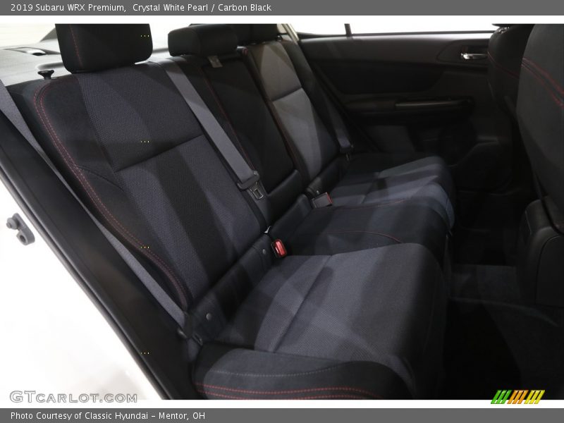 Crystal White Pearl / Carbon Black 2019 Subaru WRX Premium