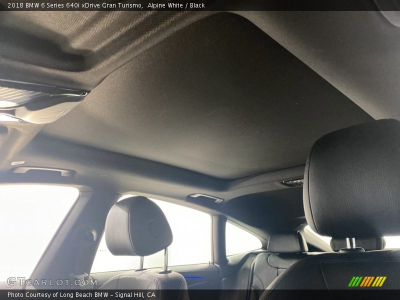 Alpine White / Black 2018 BMW 6 Series 640i xDrive Gran Turismo