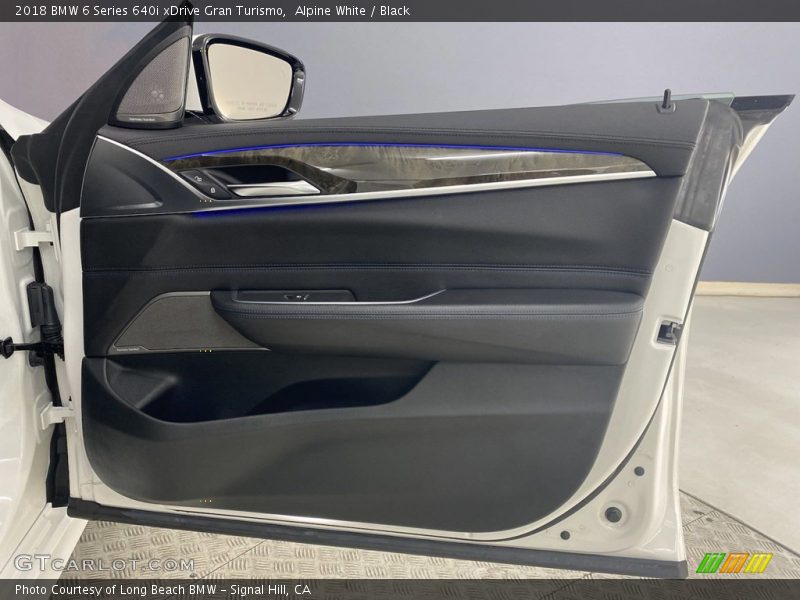 Alpine White / Black 2018 BMW 6 Series 640i xDrive Gran Turismo