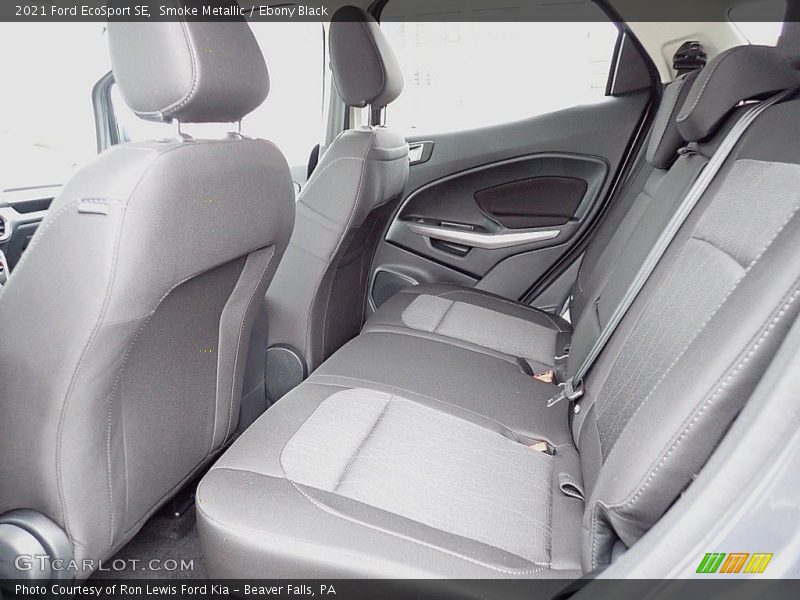 Smoke Metallic / Ebony Black 2021 Ford EcoSport SE