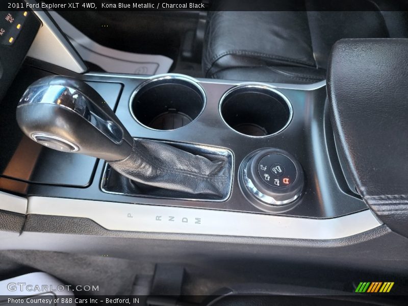 Kona Blue Metallic / Charcoal Black 2011 Ford Explorer XLT 4WD