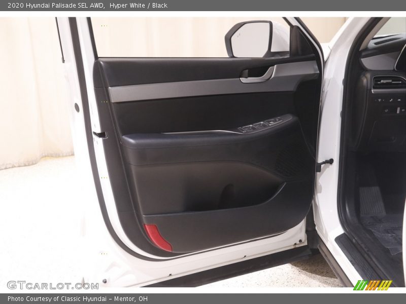 Hyper White / Black 2020 Hyundai Palisade SEL AWD