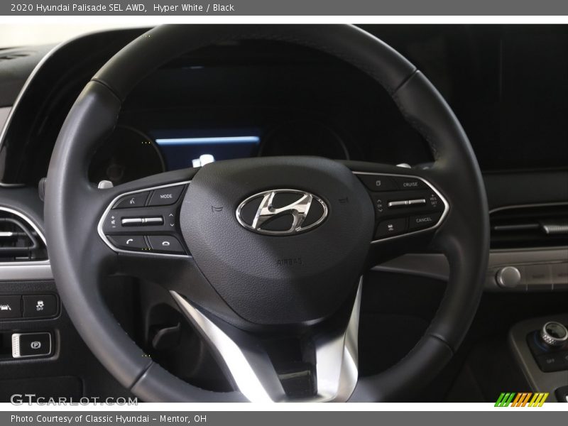 Hyper White / Black 2020 Hyundai Palisade SEL AWD