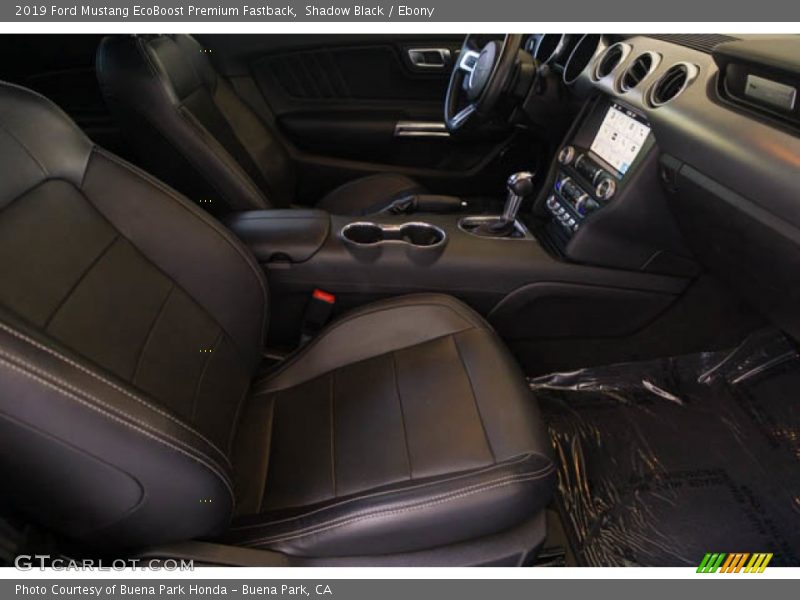 Shadow Black / Ebony 2019 Ford Mustang EcoBoost Premium Fastback