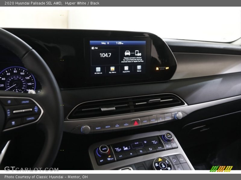 Hyper White / Black 2020 Hyundai Palisade SEL AWD