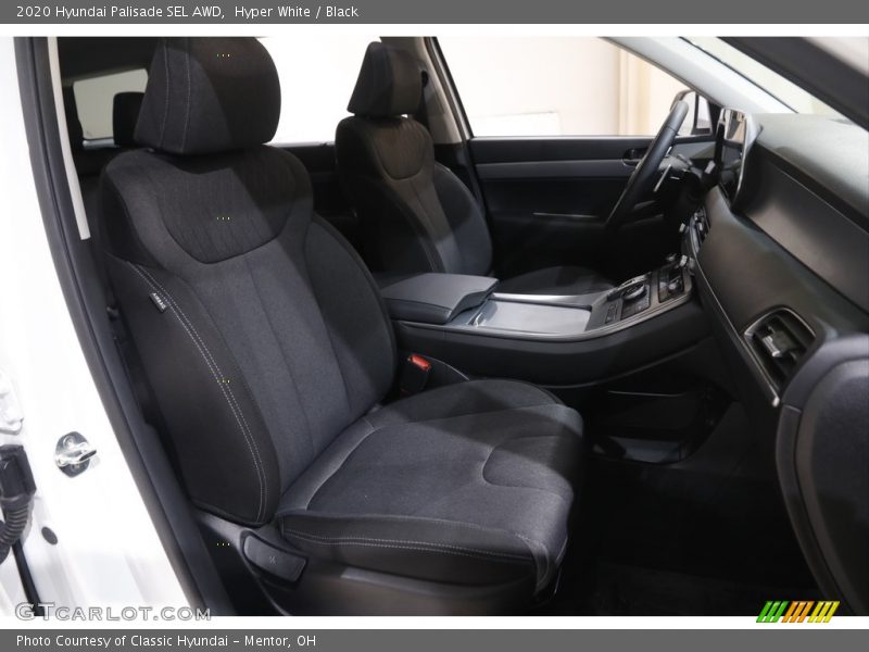 Hyper White / Black 2020 Hyundai Palisade SEL AWD