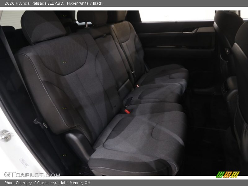 Hyper White / Black 2020 Hyundai Palisade SEL AWD