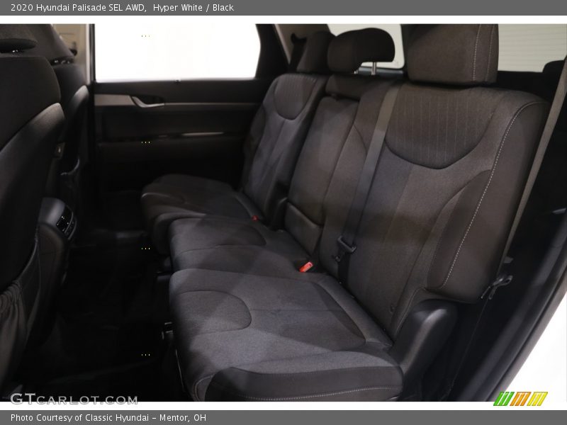 Hyper White / Black 2020 Hyundai Palisade SEL AWD
