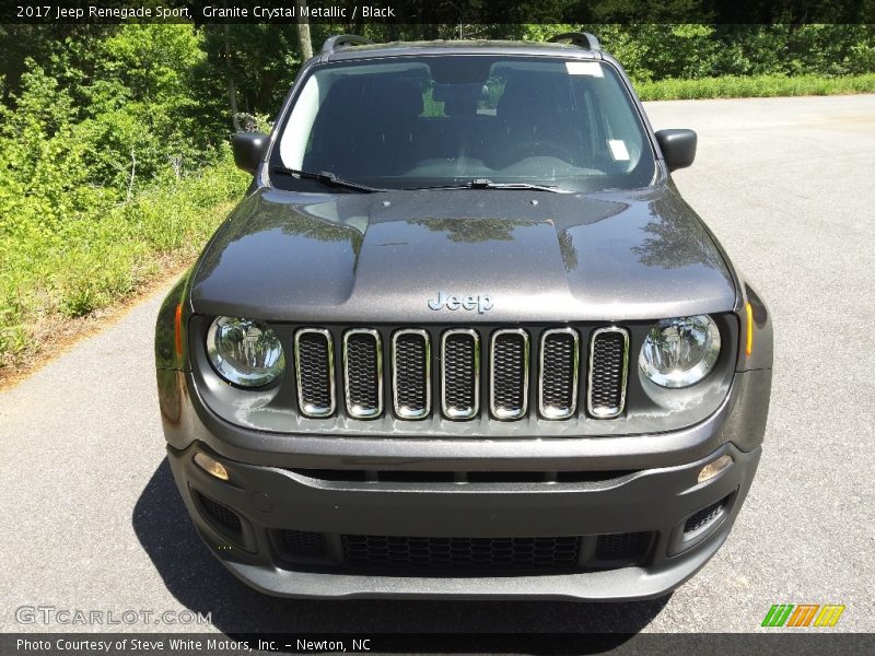 Granite Crystal Metallic / Black 2017 Jeep Renegade Sport