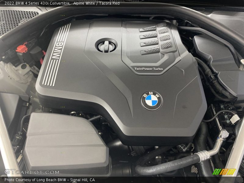  2022 4 Series 430i Convertible Engine - 2.0 Liter DI TwinPower Turbocharged DOHC 16-Valve VVT 4 Cylinder