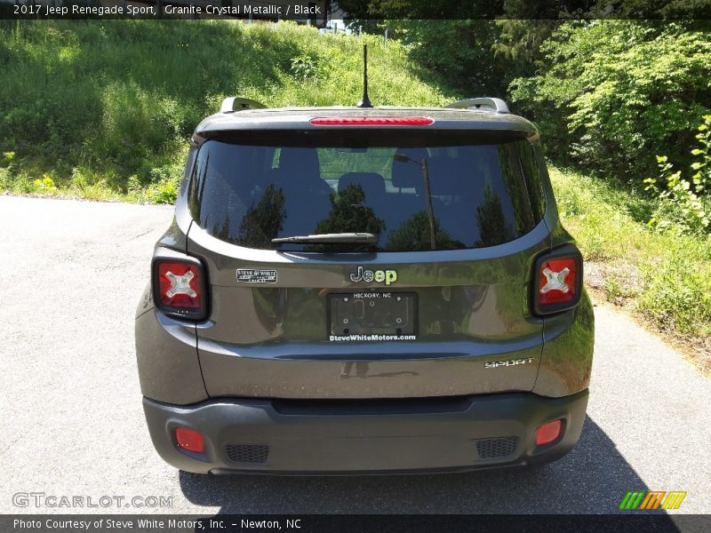 Granite Crystal Metallic / Black 2017 Jeep Renegade Sport