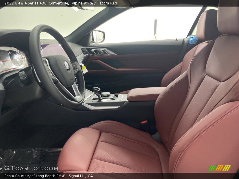 Front Seat of 2022 4 Series 430i Convertible