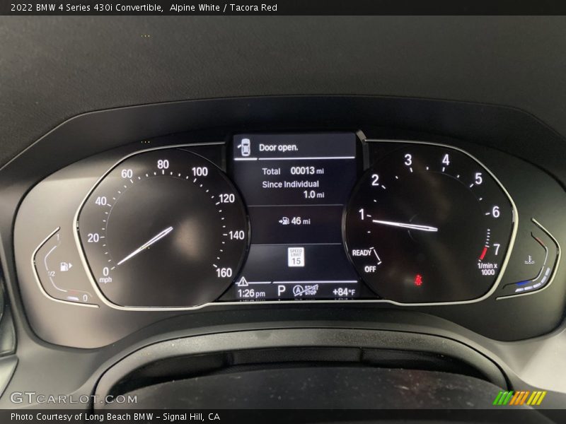  2022 4 Series 430i Convertible 430i Convertible Gauges