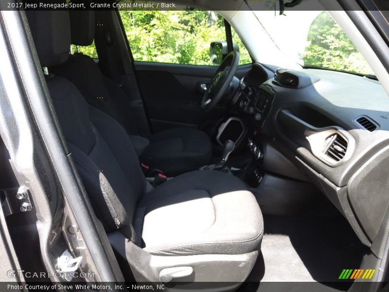 Granite Crystal Metallic / Black 2017 Jeep Renegade Sport