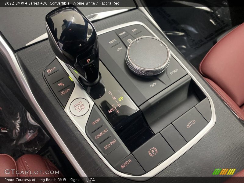  2022 4 Series 430i Convertible 8 Speed Automatic Shifter