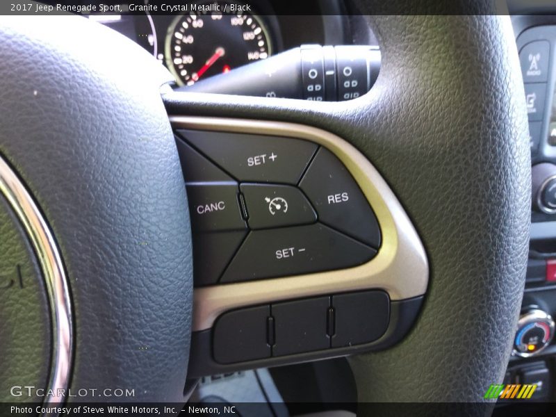 Granite Crystal Metallic / Black 2017 Jeep Renegade Sport