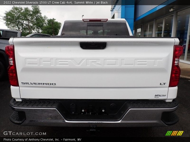 Summit White / Jet Black 2022 Chevrolet Silverado 1500 LT Crew Cab 4x4