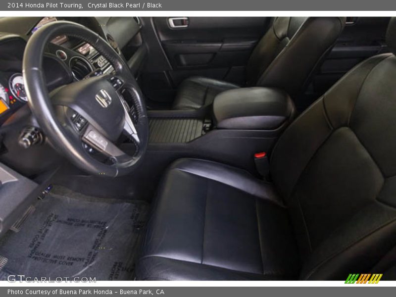 Crystal Black Pearl / Black 2014 Honda Pilot Touring
