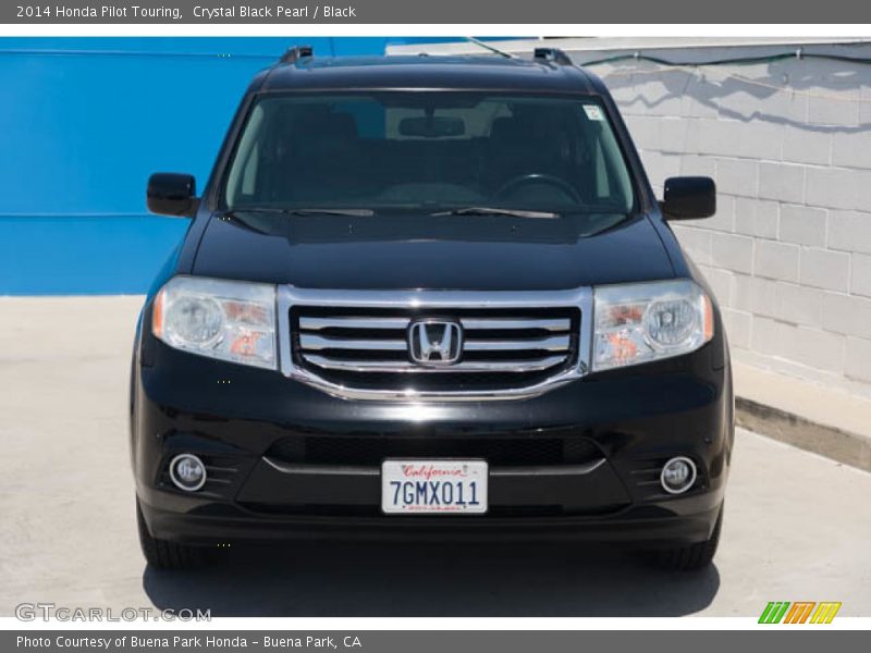 Crystal Black Pearl / Black 2014 Honda Pilot Touring