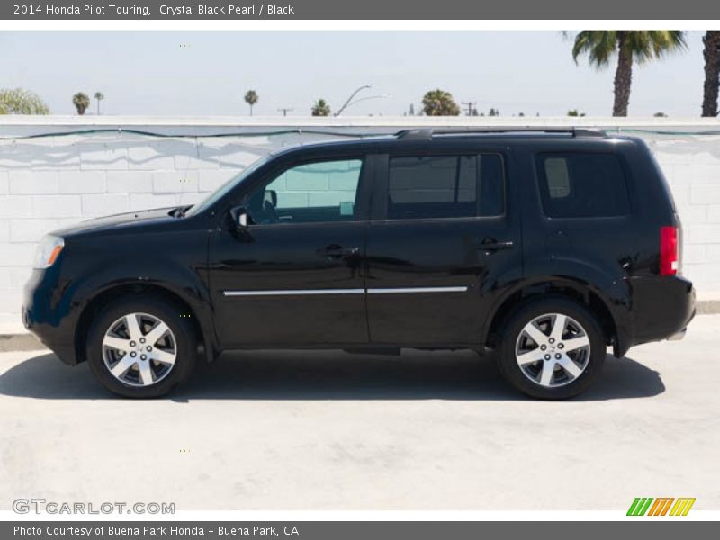 Crystal Black Pearl / Black 2014 Honda Pilot Touring