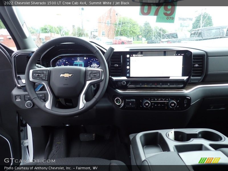 Dashboard of 2022 Silverado 1500 LT Crew Cab 4x4