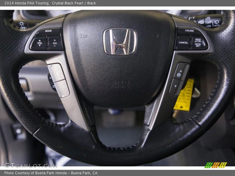 Crystal Black Pearl / Black 2014 Honda Pilot Touring